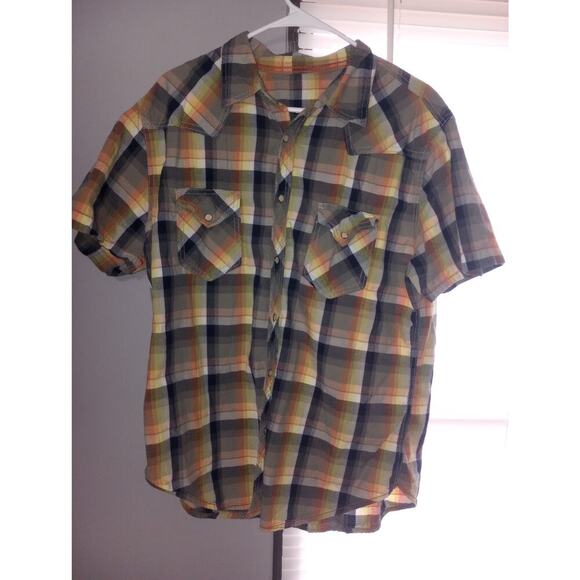 Arizona Men's Button Down Polo Shirt XLPearl Snap - Picture 1 of 1